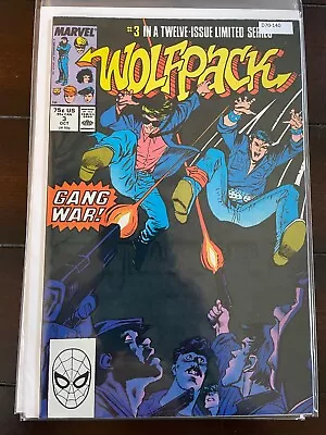 Wolfpack 3 High Grade 9.0 Marvel Comic Book D70-140 • $9.99