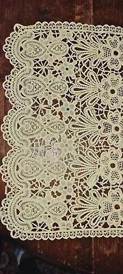 Vinyl Tray Covers Doilies Placemats Table Cloths 🎀 Light Yellow Colour Vinyl  • $3.47