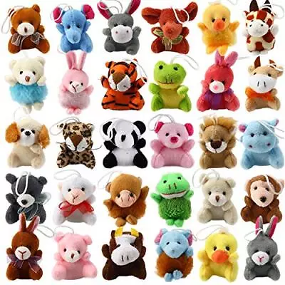 32 Piece Mini Plush Animal Toy Set Cute Small Animals Plush Keychain  • $27.41