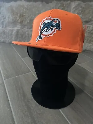 MIAMI DOLPHINS Vintage Throwback Classic Helmet Logo Snapback Cap Hat NEW 🐬🏈 • $22