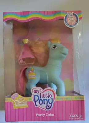 My Little Pony  PARTY CAKE G3  25th Birthday Celebration Anniversary NIB 2007 • $20