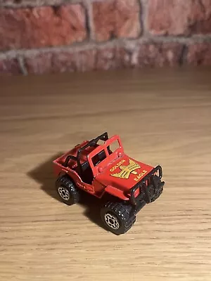 Matchbox 4x4 Jeep - Red Golden Eagle • £1.50
