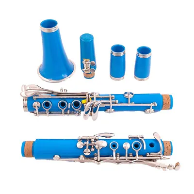 17 Keys Sib Klarnet Blue Clarinet Bb Clarinet • $177.56