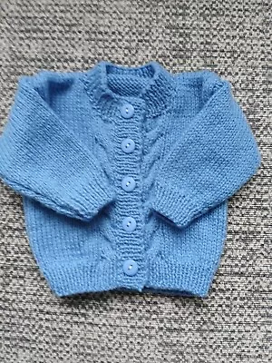 Hand Knitted Baby Cardigan • £7