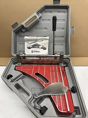 ROBERTS 10-900 Vinyl Tile Cutter 12 Inch W/ Case • $165