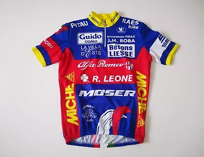 Vintage Vermarc Cycling Shirt Jersey Alfa Romeo Pitau Guido Knapp Bottecchia L • $30