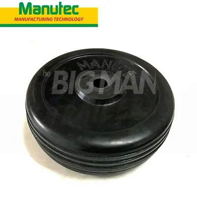 Manutec Trailer Jockey Wheel 6  Spare Wheel Solid Rubber Nylon Bore 13mm Bore SB • $38.50