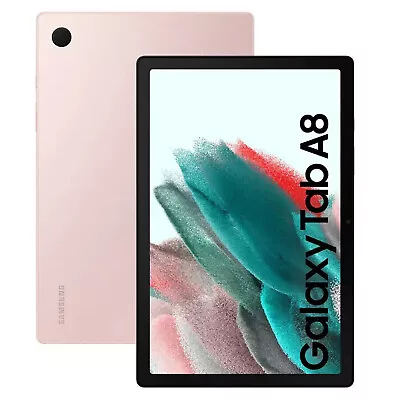 Samsung Galaxy Tab A8 SM-X200 10.5 Inch 32GB Wi-Fi Tablet - Rose Gold Android UK • £139.95