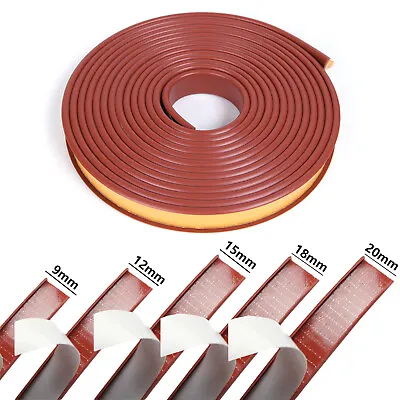 3/5M Self-adhesive U-shaped Edging Edge Tape Furniture Banding TPE Seal Strips • £6.98