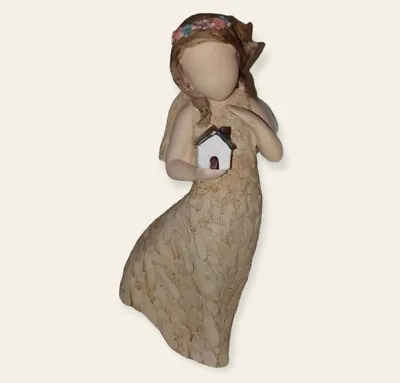 More Than Words ANGEL Figurine 6  Arora Designs BLESS THIS HOUSE 2010  • $10