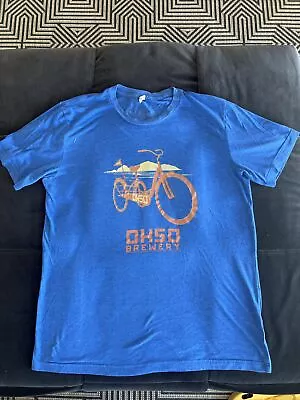 OHSO Brewery Craft Beer Phoenix AZ T-Shirt Men's Blue Size L • $5