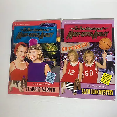 The New Adventures Of Mary Kate & Ashley Books Lot Of 2 No Poster • $3