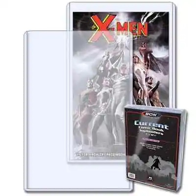 Pick Your Size BCW Comic Book Toploader Holders Current Silver Golden Pack (10) • $13.20