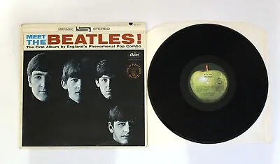 Meet The Beatles Twelve Inch Vinyl LP Capitol Apple ST 2047 • £24.99