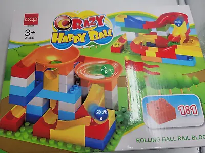 Marble Run Building Blocks Construction Toys Set Puzzle Race Track  97 Pieces • $17.60