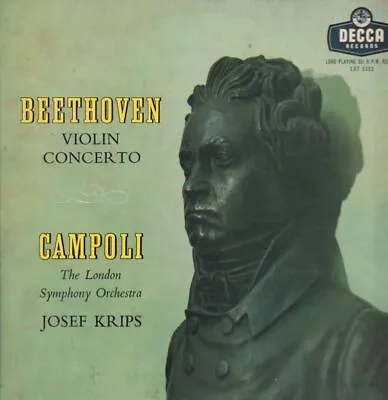 The London Symphony Orchestra(Vinyl LP)Violin Concerto Beethoven Krip-Ex/VG • £9.99