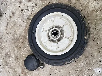 Front Wheel & Cap From A Honda HR2160 1993 Rotary Petrol Mower (69) • £15