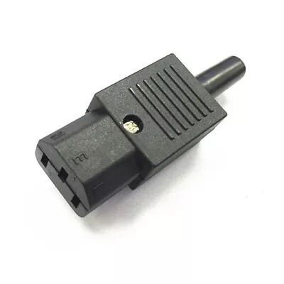 Plug Rewireable Iec Socket C13 Cold For Mains Power Kettle Lead Pc Lcd Plasma Tv • £2.99