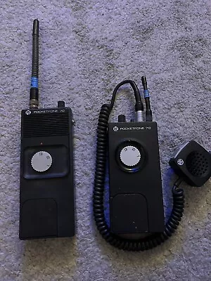 SAS Pye Pocketfone 70 + Microphone Iranian Embassy Operation Nimrod Untested • £300