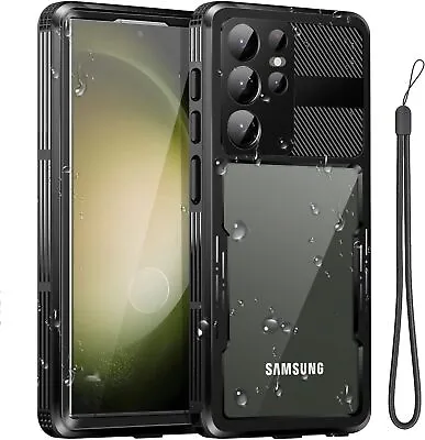 For Samsung Galaxy S23+ Plus S23 Ultra 5G Waterproof 360° Full Body Phone Case • £14.99