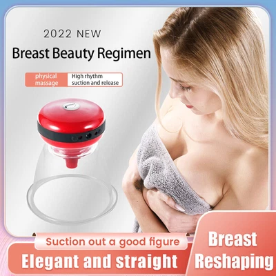 $28.99 • Buy Electric Breast Enlargement Pump Vacuum Cup Suction Massager Cupping Machine