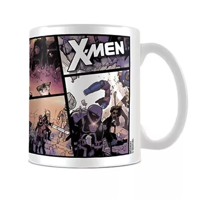 X-Men Comic Strip Battle Ceramic Mug Multicoloured 7.9 X 11 X 9.3 Cm • $21.40