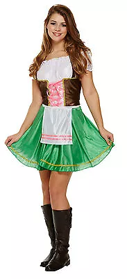 £14.95 • Buy Bavarian Lady Beer Girl Oktoberfest Womens Fancy Dress Costume Size 12-14 