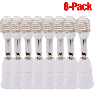 E26 E27 Light Bulb Socket Adjustable Converter Lamp Holder Adapter Extender 4.5  • $19.99