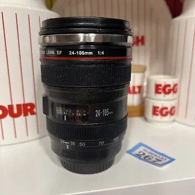 300ml Camera Lens Shape Novelty Thermal Travel Coffee Cup Reusable Mug On The Go • £6.75