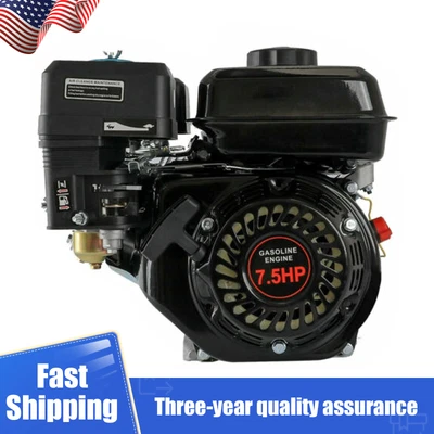 $161.50 • Buy Gas Engine Go Kart Engine 7.5HP Engine Motor 210cc 4 Stroke Engine Air Cooled US