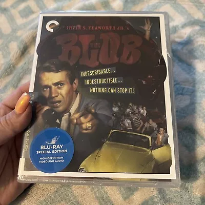 The Blob (Criterion Collection) [New Blu-ray] SEALED !! Steve Mcqueen • $29.99