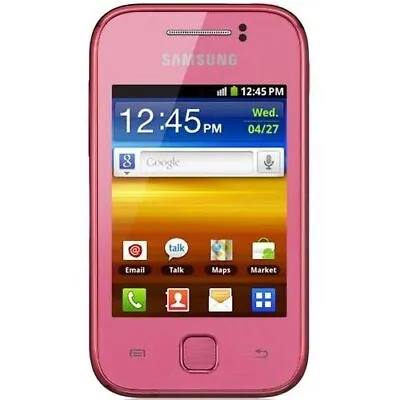 Samsung Galaxy  Y  Young GT-S5360 - Pink  (Unlocked) • £14.99