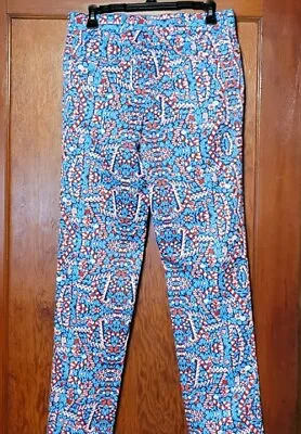 Mens Christmas Candy Cane Dress Pants Slim Fit Dress Pants Size 30 X 32 Ugly • $35.10