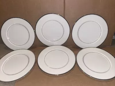 Mikasa Briarcliffe Bone China Al-101 Set Of 6 Dinner Plates. 10.5” EUC! • $64.99