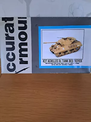 Accurate Armour 1/35 Scale Resin Kit Of K27 Achilles IIc Tank Destroyer • £50