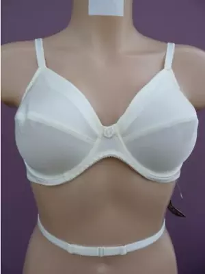 Fantasie Ivory Backless Bra 34A Crossover Low Back Underwired Multiway Bridal • £17.99