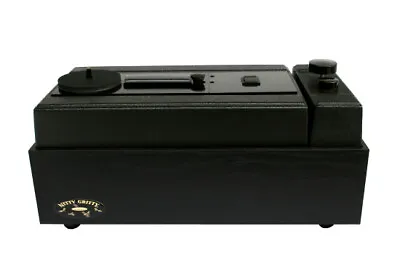 NITTY GRITTY MODEL 1.5Fi RECORD CLEANING MACHINE-BLACK VINYL FINISH NEW WARRANTY • $1004