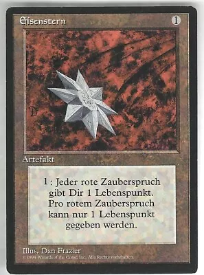 MTG German Renaissance Iron Star NM Unplayed BB Magic The Gathering • $5.99