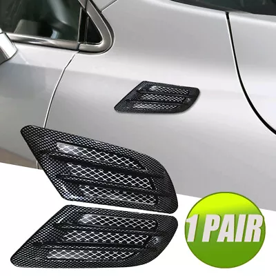 Universal Auto Tuning Car Side Fender Hood Scoop Air Intake Cover Accessories • £12.17