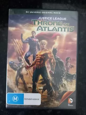 Justice League Throne Of Atlantis DVD • $4