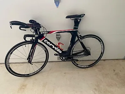 Cervelo P2 Full Carbon 48 Cm TT Triathlon Ultegra Bike • $2550