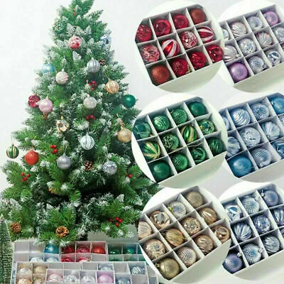 12Pcs Christmas Balls Baubles Xmas Tree Hanging Party Ornament Home Decoration  • $15.99