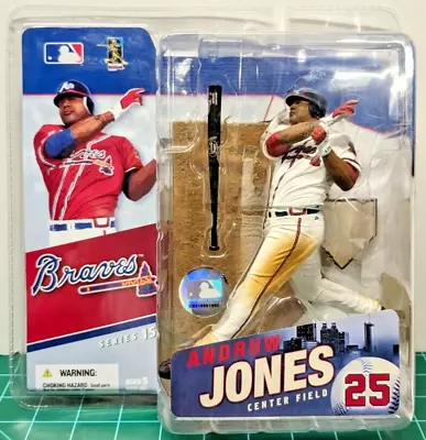 McFarlane MLB 15 Andruw Jones Atlanta Braves White Variant SportsPicks 2006 • $19.99