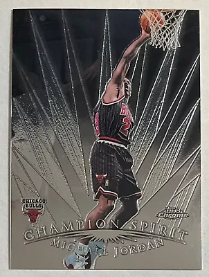 1998-99 Topps Chrome MICHAEL JORDAN Champion Spirit #CS1 • $8.50