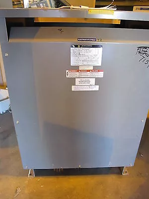 Square D 112T3HF1SNLP (NS) 112.5 KVA 480X120/208V 3 Phase Transformer-T157 • $2500