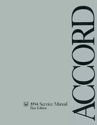 1994 Honda Accord Shop Service Repair Manual Engine Drivetrain Electrical Book • $110.48