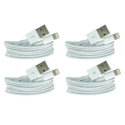 4 X 1M MFi Certified Charger Cable For IPhone 14 13 12 11 X 8 7 6 5 S PLUS PRO • $12.99