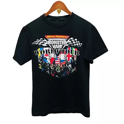 Monster Jam World Tour 2012 T-Shirt Small T9 • $0.99