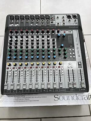 Soundcraft Signature 12 MTK Mixer • £275