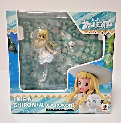 New Pokemon Lillie & Alolan Vulpix Megaouse G.e.m. Figure - Usa Seller • $249.99